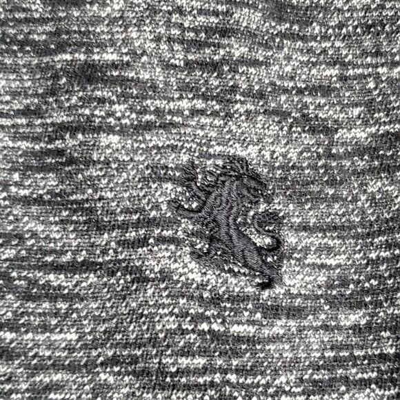 Express Small Full Zip Gray Hoodie Sweatshirt - Picture 5 of 7